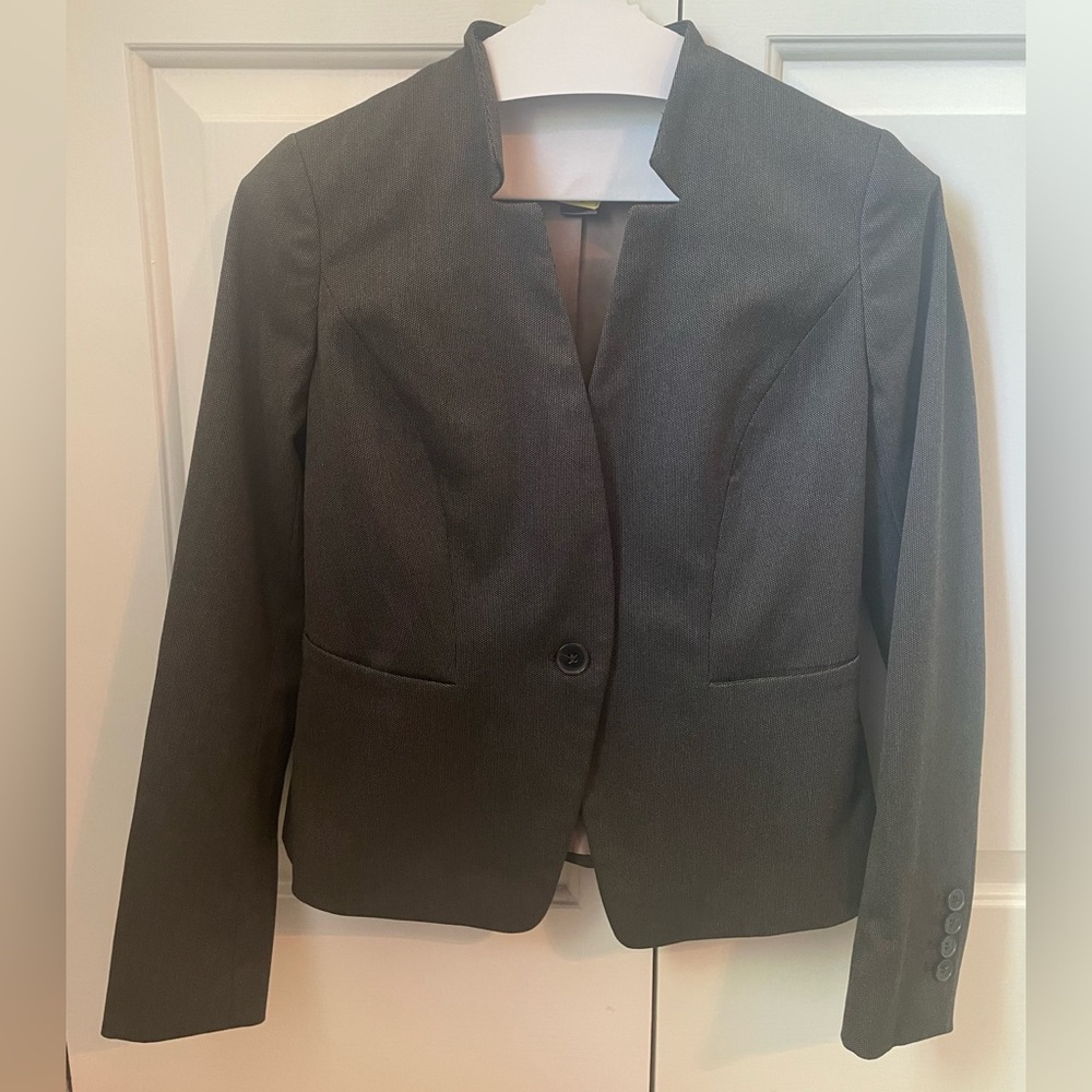 Ann Taylor Brown Blazer